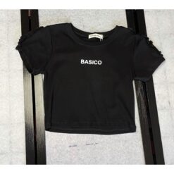 Τοπάκι Crop top κοντομάνικο - Image 5