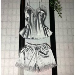 Σετ Σατέν Τοπ και Σορτσάκι Babydoll