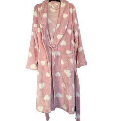 Ρόμπα Fleece μέχρι το γόνατο