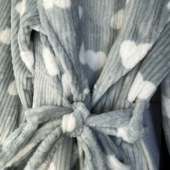 Ρόμπα Fleece μέχρι το γόνατο