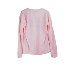 Σετ βαμβακερές Πιτζάμες με λεπτό Fleece, Ροζ