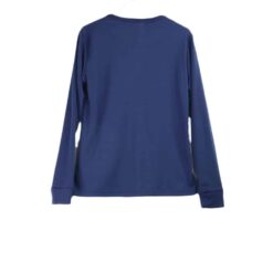 Σετ βαμβακερές Πιτζάμες με λεπτό Fleece, Μπλε
