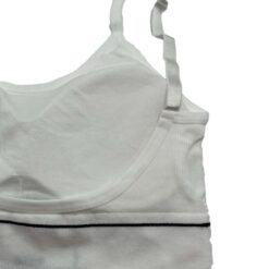 Αθλητικό Μπουστάκι με ρυθμιζόμενες Τιράντες, Λευκό - Image 3