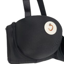 Σουτιέν Push Up Strapless Cup C, Μαύρο