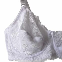 Σουτιέν Δαντελωτό χωρίς Ενίσχυση Cup C, Λευκό