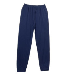 Σετ Πιτζάμες Βαμβακερές Fleece, Μπλούζα και Παντελόνι, Γαλάζιο με Μπλε