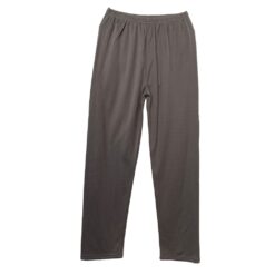Σετ Πιτζάμες Βαμβακερές Fleece, Πουκάμισο Φλοράλ και Παντελόνι, Ροζ με Γκρι
