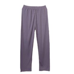 Σετ Πιτζάμες Βαμβακερές Fleece, Πουκάμισο Φλοράλ και Παντελόνι, Μωβ