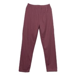 Σετ Πιτζάμες ριπ Βαμβακερές Fleece, Μπλούζα με πουά σχέδιο και Παντελόνι, Ροζ
