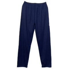 Σετ Πιτζάμες ριπ Βαμβακερές Fleece, Μπλούζα με πουά σχέδιο και Παντελόνι, Σκούρο Μπλε