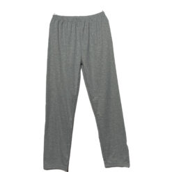 Σετ Πιτζάμες ριπ Βαμβακερές Fleece, Μπλούζα με πουά σχέδιο και Παντελόνι, Γκρι