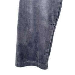 Γυναικείο Σετ Βελούδινες Φόρμες Slim Fit, Σκούρο Γκρι