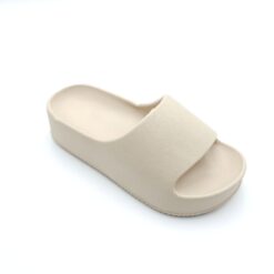 Γυναικείες Παντόφλες Sliders, Μπεζ