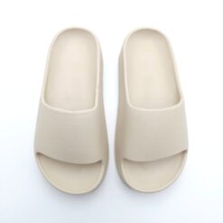 Γυναικείες Παντόφλες Sliders, Μπεζ