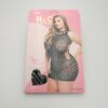 Σέξι Διχτυωτά Εσώρουχα Plus Size, Μαύρο
