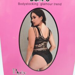 Σέξι Διχτυωτά Εσώρουχα Plus Size, Μαύρο