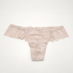 Γυναικείο Εσώρουχο Στρινγκ Δαντελωτό, Nude