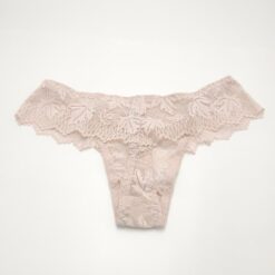 Γυναικείο Εσώρουχο Στρινγκ Δαντελωτό, Nude