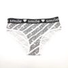 Γυναικείο Βαμβακερό Εσώρουχο Σλιπ smile, Λευκό