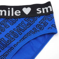 Γυναικείο Βαμβακερό Εσώρουχο Σλιπ smile, Μπλε