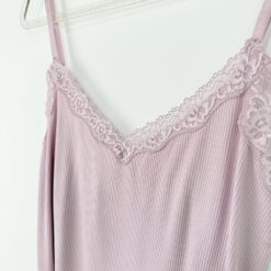 Γυναικείο Σετ Babydoll Ριπ Τοπάκι και ψηλόμεσο Σορτσάκι Slim Fit, Σάπιο Μήλο