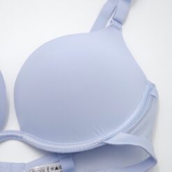 Σουτιέν Push Up με μέτρια Ενίσχυση και Μπανέλα Cup C, Απαλό Μωβ