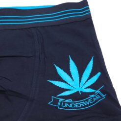 Ανδρικό Βαμβακερό Εσώρουχο Μπόξερ, Μπλε Μαρέν