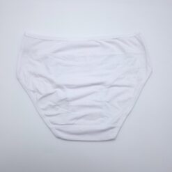 Γυναικείο Βαμβακερό Εσώρουχο Σλιπ, Λευκό