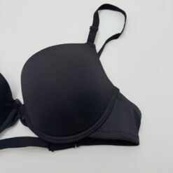 Σουτιέν Στράπλες Push Up με μέτρια Ενίσχυση και Μπανέλα Cup C, Μαύρο