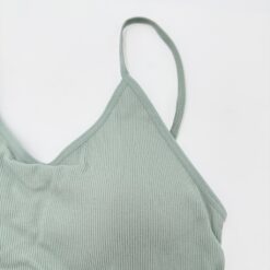 Μπουστάκι Ριπ με ελαστικές Τιράντες και λεπτή αφαιρούμενη Ενίσχυση, Μέντα