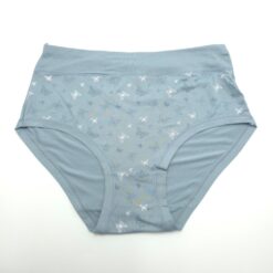 Γυναικείο Εσώρουχο Σλιπ με σχέδιο Πεταλούδες, Σιέλ