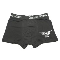 Ανδρικό Βαμβακερό Εσώρουχο Μπόξερ Slim Fit, Μαύρο