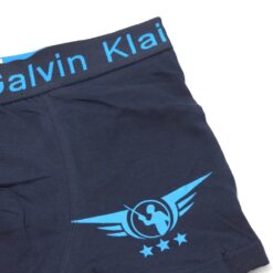 Ανδρικό Βαμβακερό Εσώρουχο Μπόξερ Slim Fit, Μπλε Μαρέν