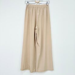 Γυναικείο Παντελόνι Πιτζάμας Μονόχρωμο Regular Fit, Μπεζ