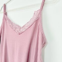 Σετ Γυναικείες Πιτζάμες Τοπάκι, Παντελόνι και Ρόμπα Regular Fit, Σάπιο Μήλο