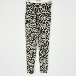 Σετ Γυναικείες Φόρμες Άνιμαλ Πριντ Regular Fit, Εκρού