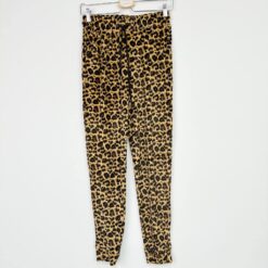Σετ Γυναικείες Φόρμες Άνιμαλ Πριντ Regular Fit, Μπεζ