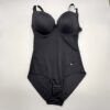 Γυναικείο Κορμάκι Σύσφιξης Shapewear Λαστέξ χωρίς Ραφές στο τελείωμα Slim Fit, Μαύρο