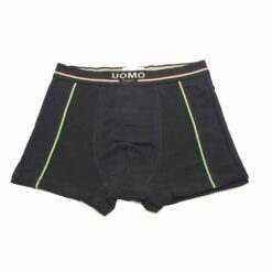 Ανδρικό Βαμβακερό Εσώρουχο Μπόξερ Slim Fit, Μαύρο