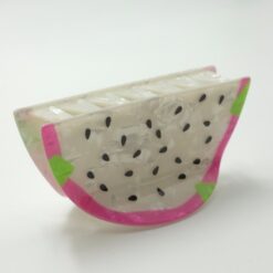 Κλάμερ Μαλλιών Dragon fruit, Λευκό