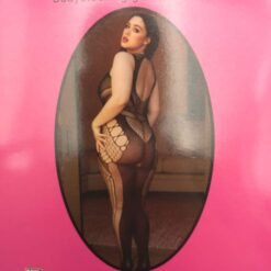 Σέξι Διχτυωτά Εσώρουχα Plus Size, Μαύρο