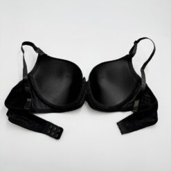 Σουτιέν Push Up με μέτρια Ενίσχυση και Σχέδιο Άνιμαλ Πριντ Cup C, Μαύρο