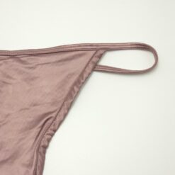 Γυναικείο Εσώρουχο Στρινγκ με μεταλλικό V πίσω, Σάπιο Μήλο