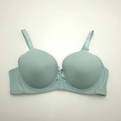 Σουτιέν Push Up με μέτρια Ενίσχυση και Μπανέλα Cup D, Απαλό Βεραμάν