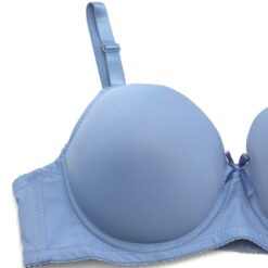 Σουτιέν Push Up με μέτρια Ενίσχυση και Μπανέλα Cup D, Γαλάζιο