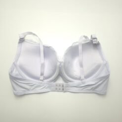 Σουτιέν Push Up με μέτρια Ενίσχυση και Μπανέλα Cup C, Λευκό