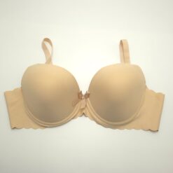 Σουτιέν Push Up με μέτρια Ενίσχυση Cup D, Μπεζ