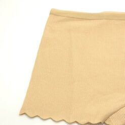 Γυναικείο Βαμβακερό Εσώρουχο Μποξεράκι Ριπ χωρίς Ραφές, Μπεζ
