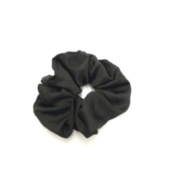 Λαστιχάκι Μαλλιών Σούρα Scrunchie, Μαύρο