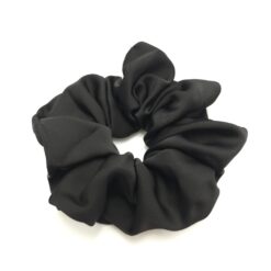 Λαστιχάκι Μαλλιών Σούρα Scrunchie, Μαύρο